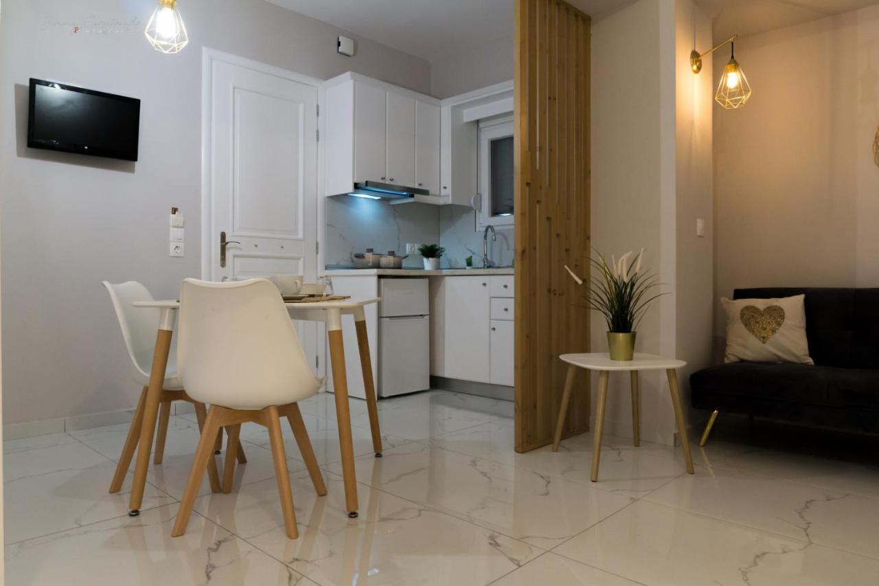 Sunset Brand New Luxury Apt With Pool & Sea View Cárpatos Exterior foto